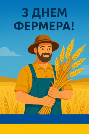 Вітаємо з Днем фермера!
