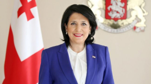Президентка Грузії підтримала протести й обіцяє ветувати закон про «іноагентів»