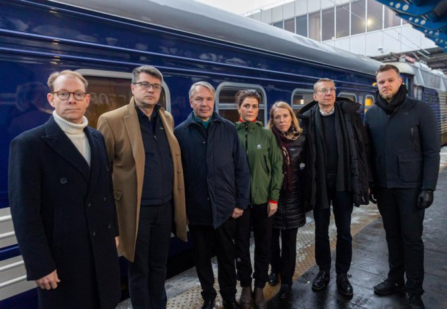 Міністри закордонних справ Латвії, Естонії, Литви, Фінляндії, Ісландії, Норвегії та Швеції прибули до Києва