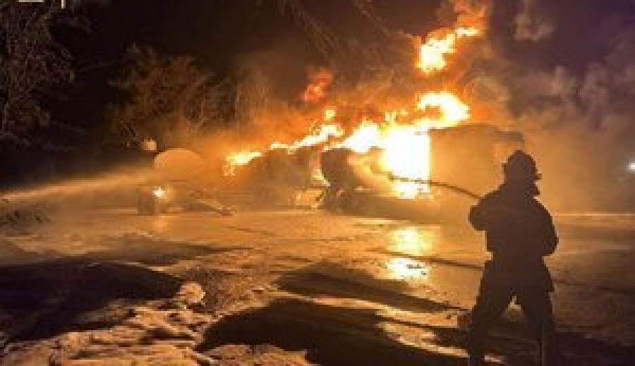 Ворог знову атакував південь Одеської області ударними БПЛА: виникли пожежі, пошкоджено елеватор