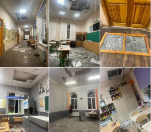 Нічна атака на Одесу: пошкоджено 7 закладів освіти.