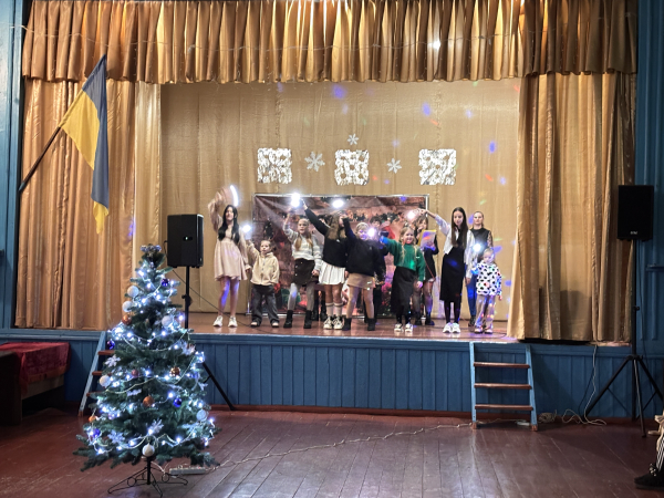 Благодійний новорічний концерт на підтримку ЗСУ у селі Гаївка